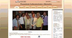 Desktop Screenshot of cecies.org