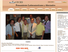 Tablet Screenshot of cecies.org
